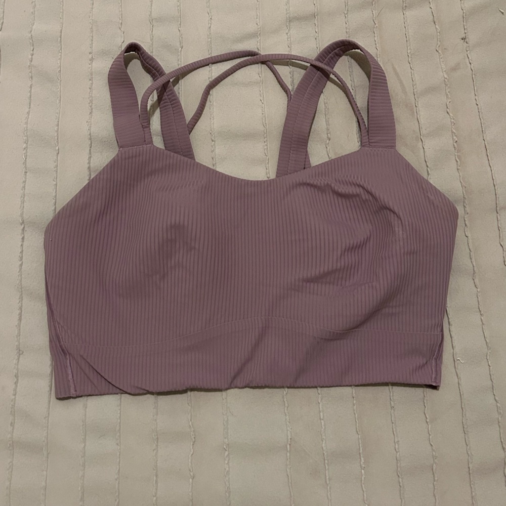 Like a cloud longline bra ribbed